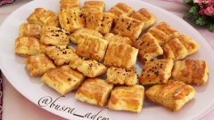 Baharatlı Peynirli Kurabiyeler