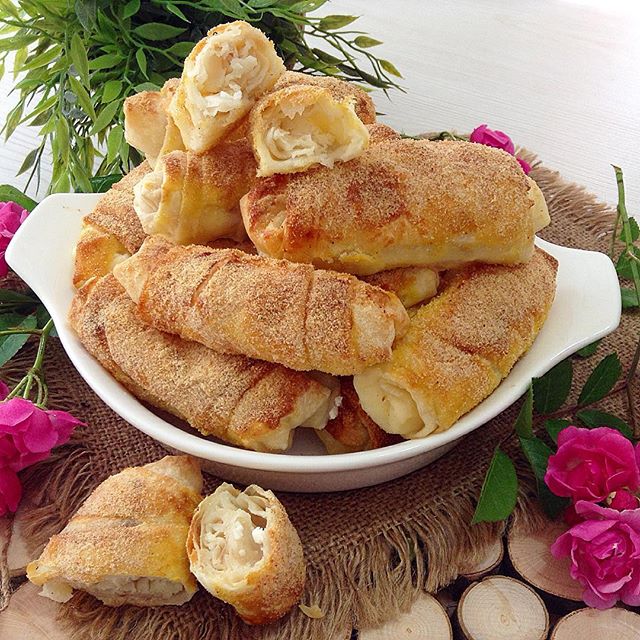 Fırında Galeta Unlu Çıtır Börek