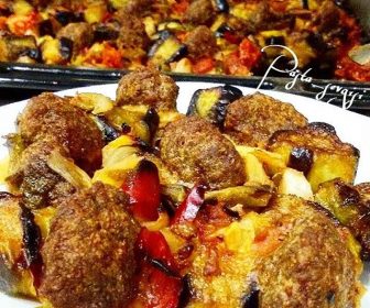 Köfteli Patlıcan Kebabı