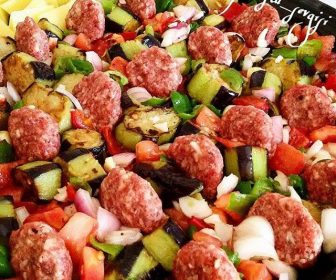 Köfteli Patlıcan Kebabı