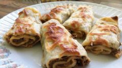 Kıymalı Kaşarlı Krep