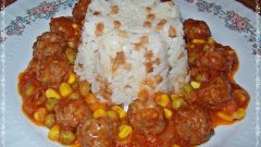 Mısırlı Bezelyeli Misket Köfte