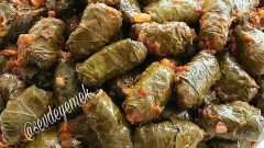 Nohutlu Yaprak Sarma (Tokat Usulü )