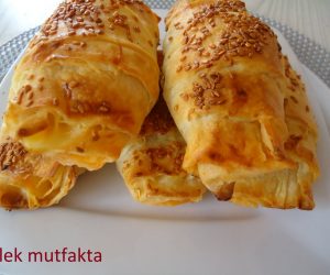 Pırasalı Kruvasan Börek