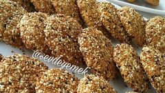 Susamlı Tatlı Kurabiye