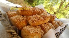 Susamlı Tatlı Tuzlu Kurabiye