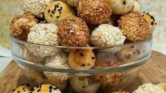 Susamlı Tuzlu Kurabiye