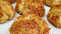 Tahinli Susamlı Kurabiye