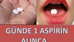 Kİlosu Olanlar Dikkat..! Günde 1 Aspirin Alınca Bakın Ne Oluyor..? Öğrenince Şok Olacaksınız..!