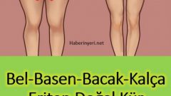 Bel, Basen, Bacak ve Kalça Eriten Doğal Kür