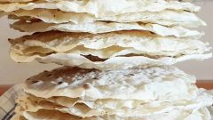 Börekli Kuru Yufka Yapımı