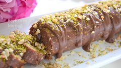 Çikolatalı Bisküvi Rulosu