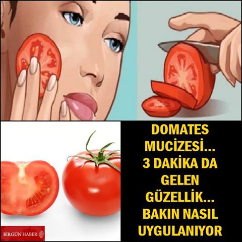 Domatesin Mucize Etkisi… 3 Dakikada Gelen Güzellik..! Bakın Nasıl Uygulanıyor..?