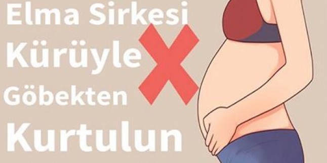 Elma Sirkesi Kürü ile Göbekten Kurtulabirsiniz..!