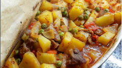 Fırında Sebzelı Yemek