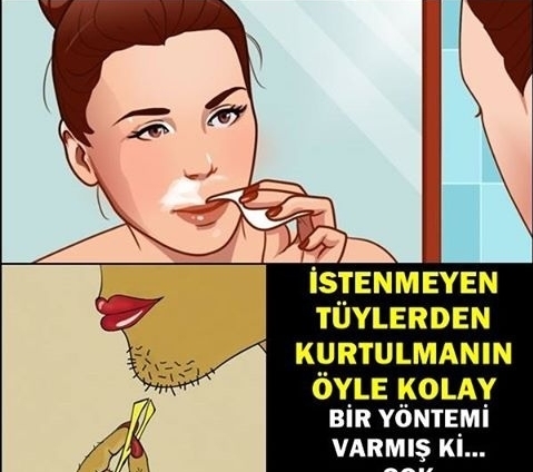 İstenmeyen Tüylerden Kurtulmanın Öyle Kolay Bir Yöntemi Varmış Ki… Şok Olacaksınız !