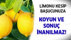 Yatmadan önce yatağınızın yanına kesilmiş bir limon koyduğunuzda