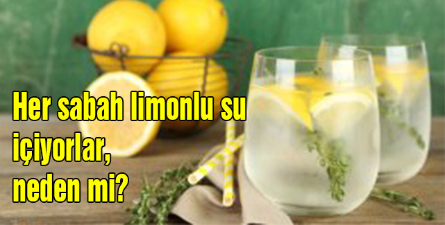 Her Sabah Limonlu Su İçiyorlar..Neden Mi?