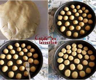 Margarinsiz un kurabiyesi (3 malzemeli)