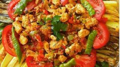 Tavuklu Parmak Kebabı