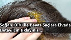 Soğan Kürü ile Beyaz Saçlara Elveda