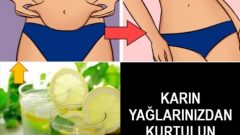 Mide Çevresindeki Yağları Eritin ! 3 Günde 5 Kilo Kaybedin