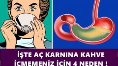 Aç Karnına Kahve İçmemek İçin 4 Önemli Sebep..!