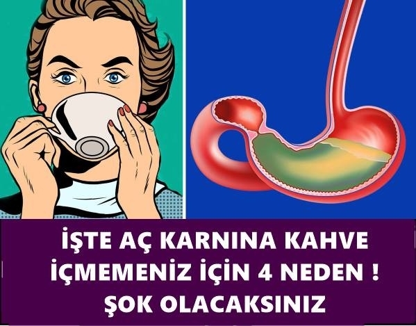 Aç Karnına Kahve İçmemek İçin 4 Önemli Sebep..!