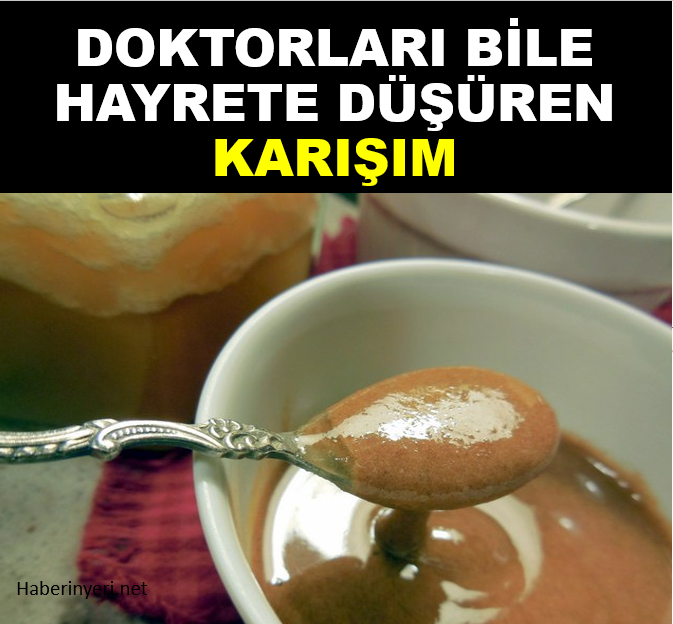 Doktorları Bile Hayrete Düşüren Bal Tarçın Karışımı.!