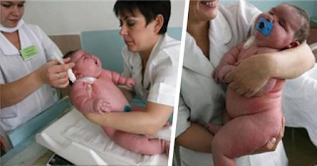 Dünyanın En Kilolu Bebeği Bakın Kaç Kilo Doğmuş!