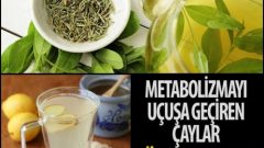 Metabolizmayı Hızlandıran Çay Tarifleri