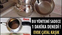 Kararan Çaydanlık İçi ve Dışı Nasıl Temizlenir ve Parlatılır?