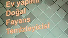 Fayanslar için Deterjan Yapımı