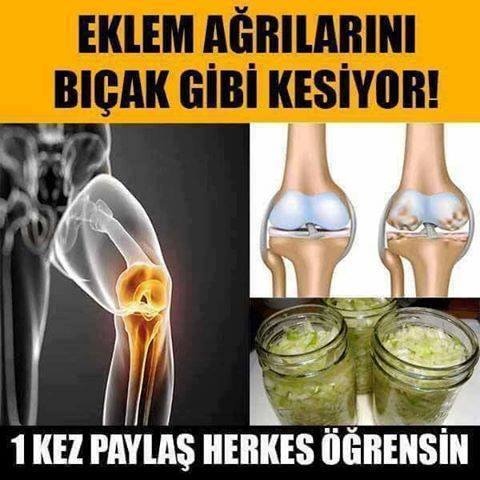 Eklem Ağrılarını yok eden iki çözüm!