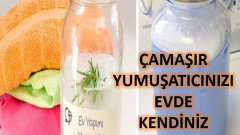 Çamaşır Yumuşatıcınızı Evde Kendiniz Yapın