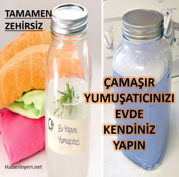 Çamaşır Yumuşatıcınızı Evde Kendiniz Yapın