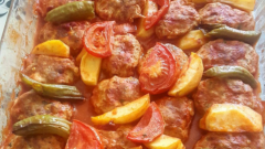 Fırında Tavuk Köfte