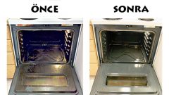 Karbonat ve sirke ile fırın temizlemek