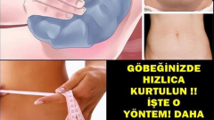 GÖBEĞİNİZDE HIZLICA KURTULUN !! İŞTE O YÖNTEM! DAHA ÖNCE HİÇ DUYMADINIZ ! BAKIN NEYMİŞ ?