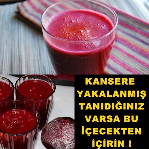 Kansere Yakalanmış Tanıdığınız Varsa Bu İçecekten İçirin