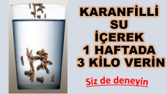 Karanfilli Su ile 7 Günde 3 Kilo vermek