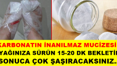 Karbonatın bu etkisini kimse bilmiyor!