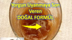 Yorgun Uyanmaya Son Veren Doğal Karışım