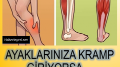Bacaklara giren krampların sebepleri