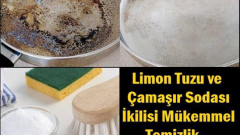Limon Tuzu ve Çamaşır Sodası İkilisi Mükemmel Temizlik..Deneyin Ve Görün..