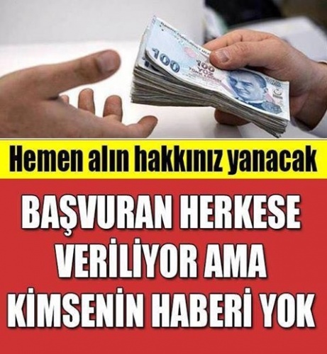 Devletin Herkese Yaptığı Bu Ödemeden Haberiniz Var Mı?