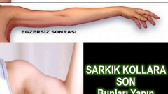 Sarkık Kollar için Egzersiz