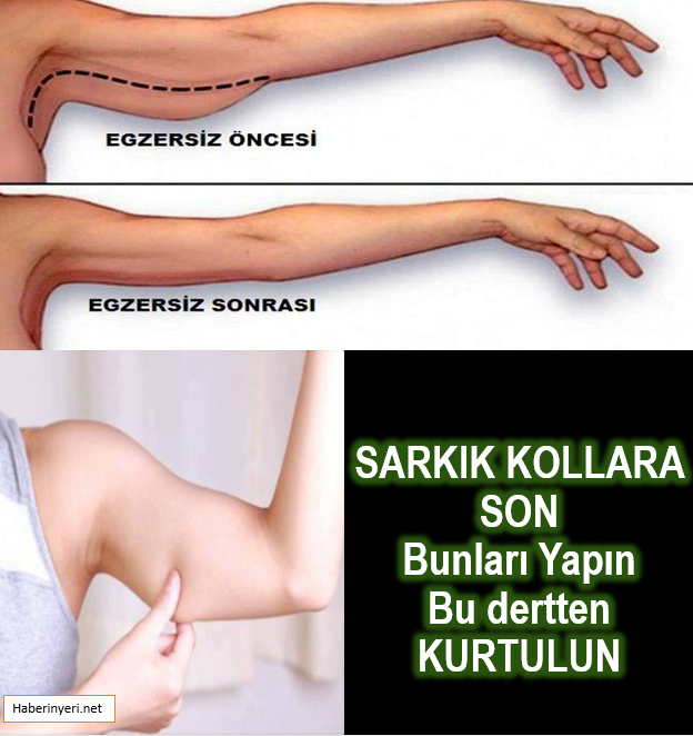 Sarkık Kollar için Egzersiz