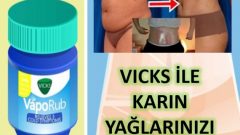 Viks ile göbek yağlarından kurtulmak