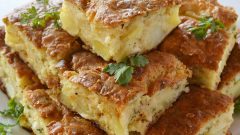 Patatesli Peynirli Kek